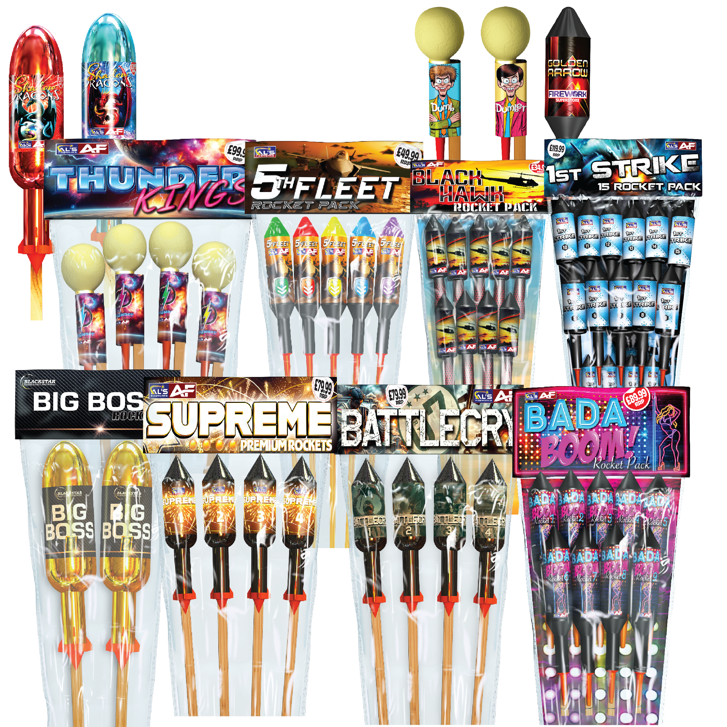 Firework Pyro Design Pyro Bundle 12 – Firework Superstore