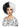 Black and White Evil Madame Wig