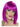 Glam Wig, Neon Purple