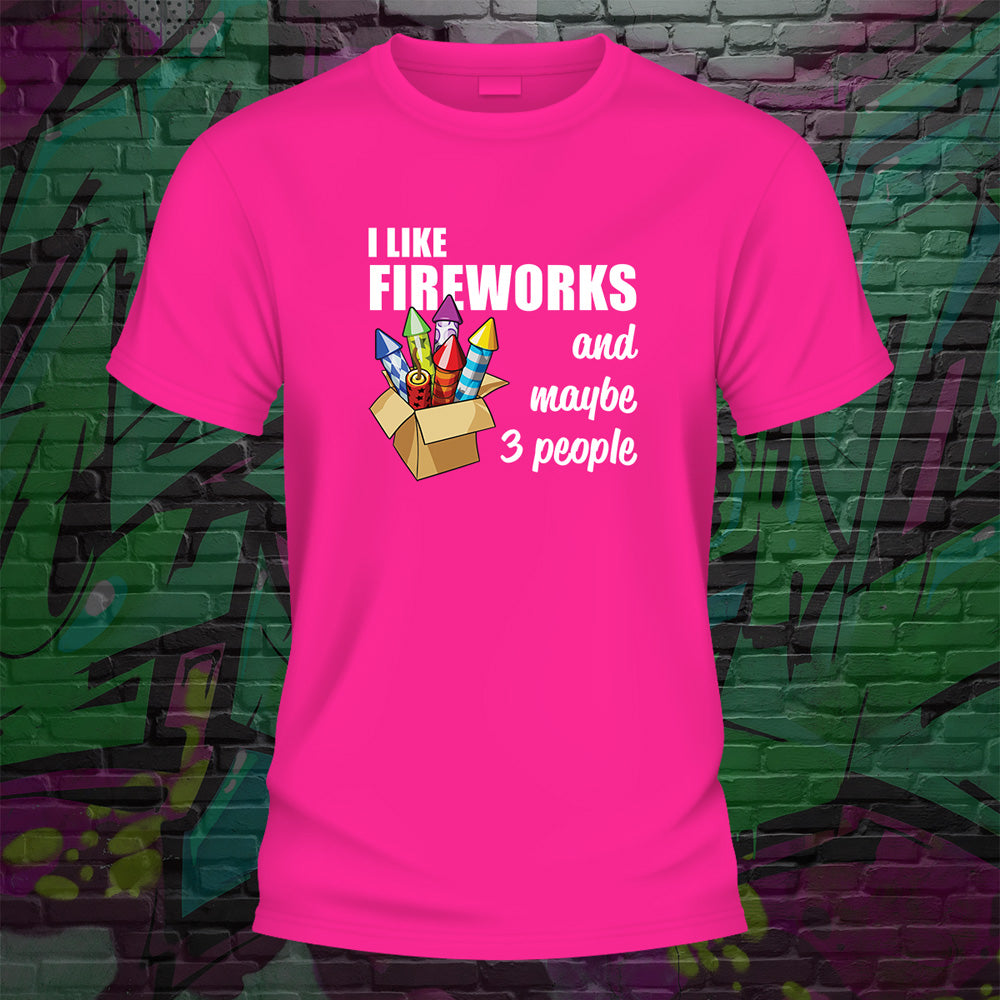 I Like Fireworks Tshirt image 7
