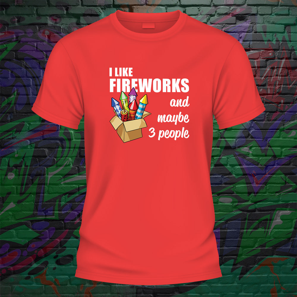 I Like Fireworks Tshirt image 5