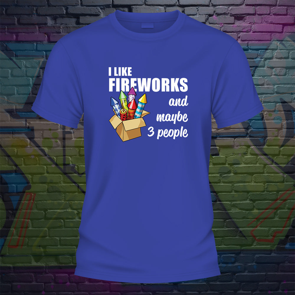 I Like Fireworks Tshirt image 3
