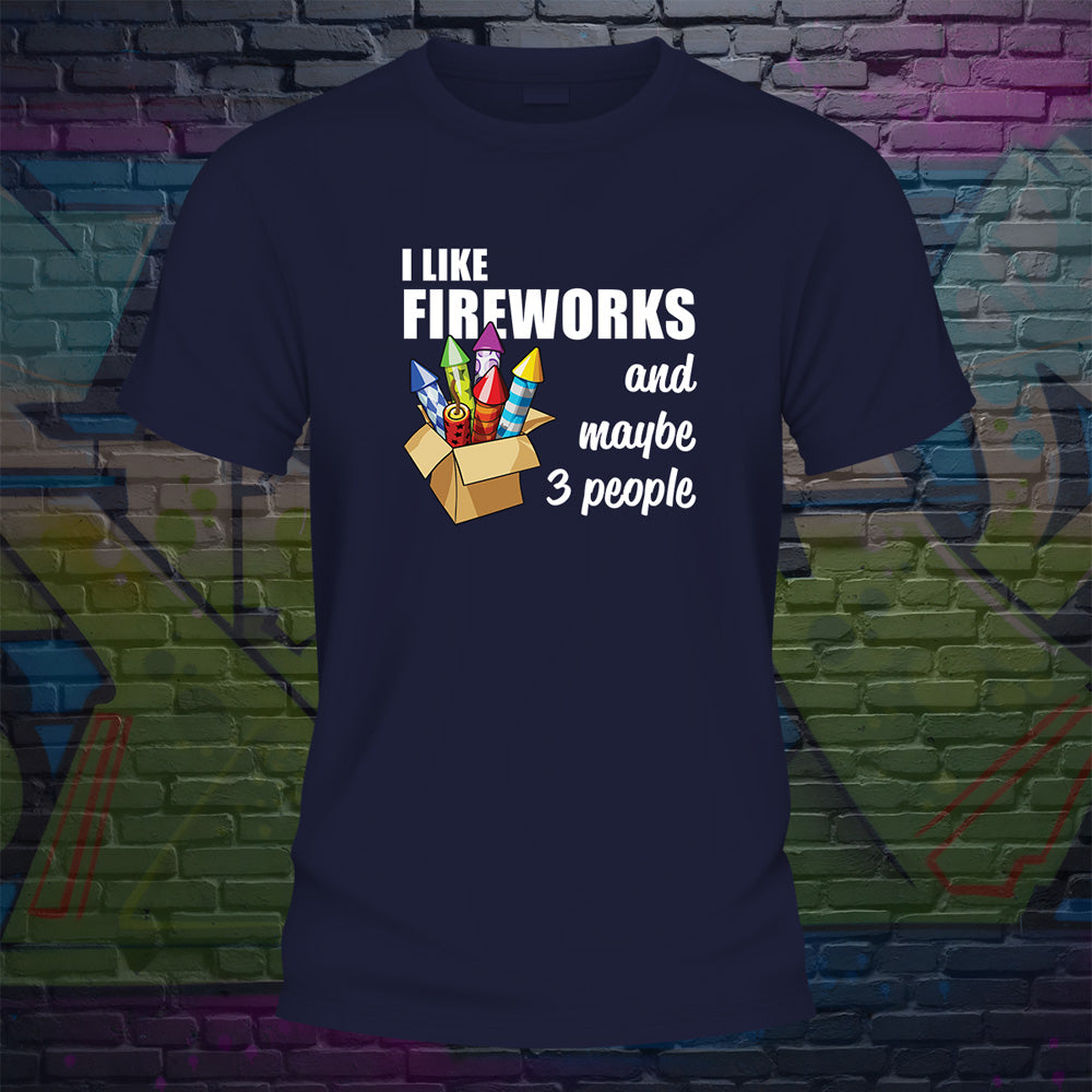 I Like Fireworks Tshirt image 2