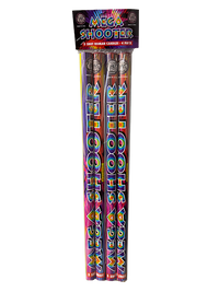 Mega Shooter 5 Shot Roman Candle - 4 pack image 2