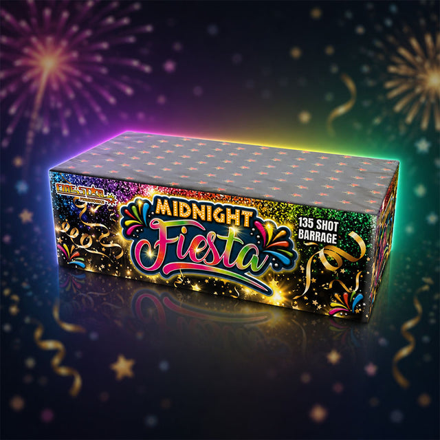 Midnight Fiesta 135 Shot Barrage
