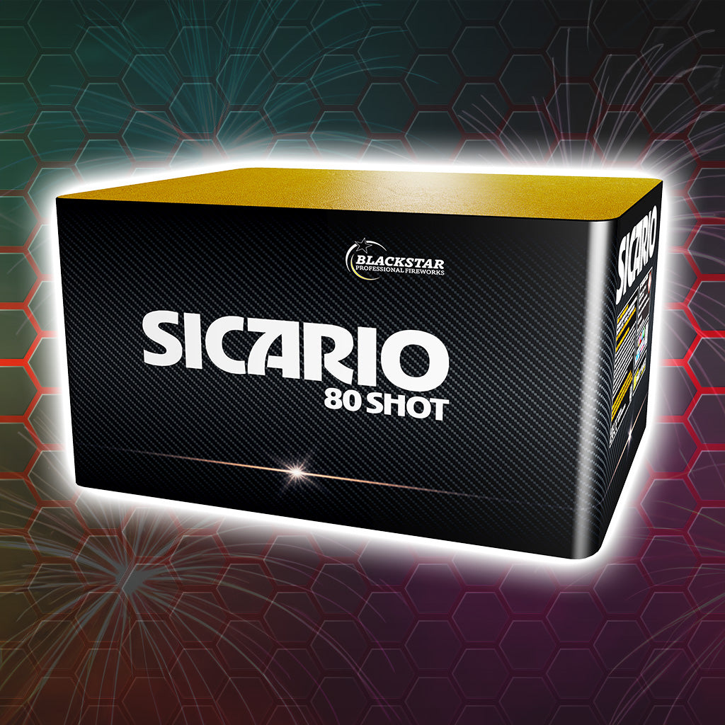 Nec Powder Sicario - 80 Shot – Firework Superstore