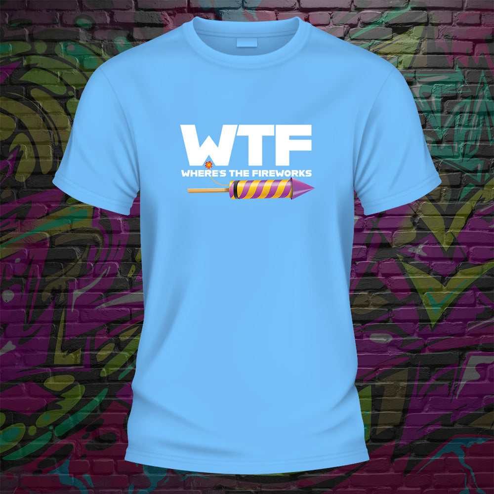 WTF Fireworks Tshirt image 10