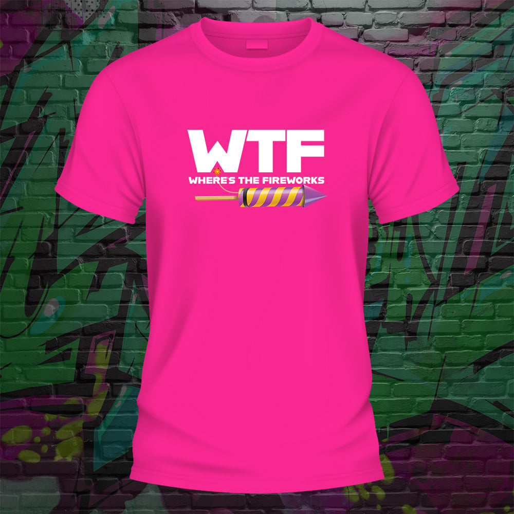 WTF Fireworks Tshirt image 7