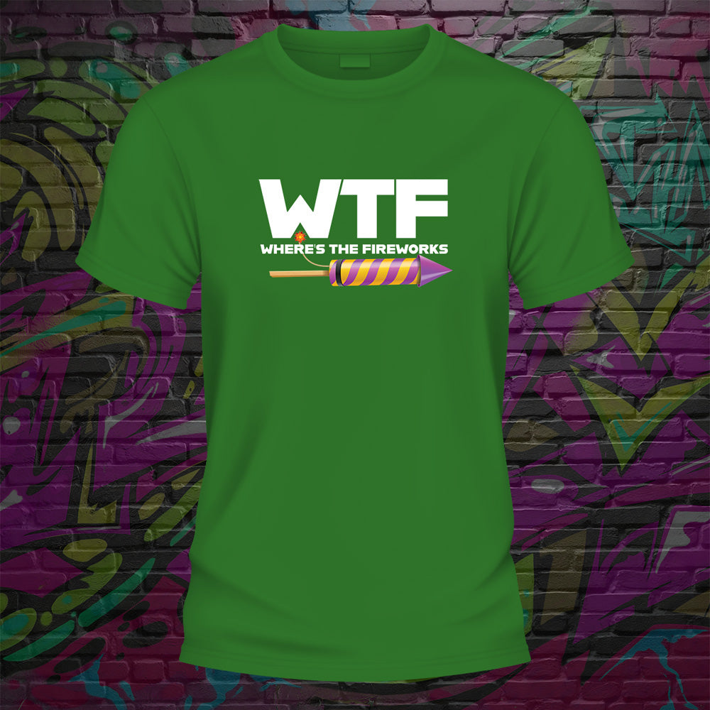 WTF Fireworks Tshirt image 5