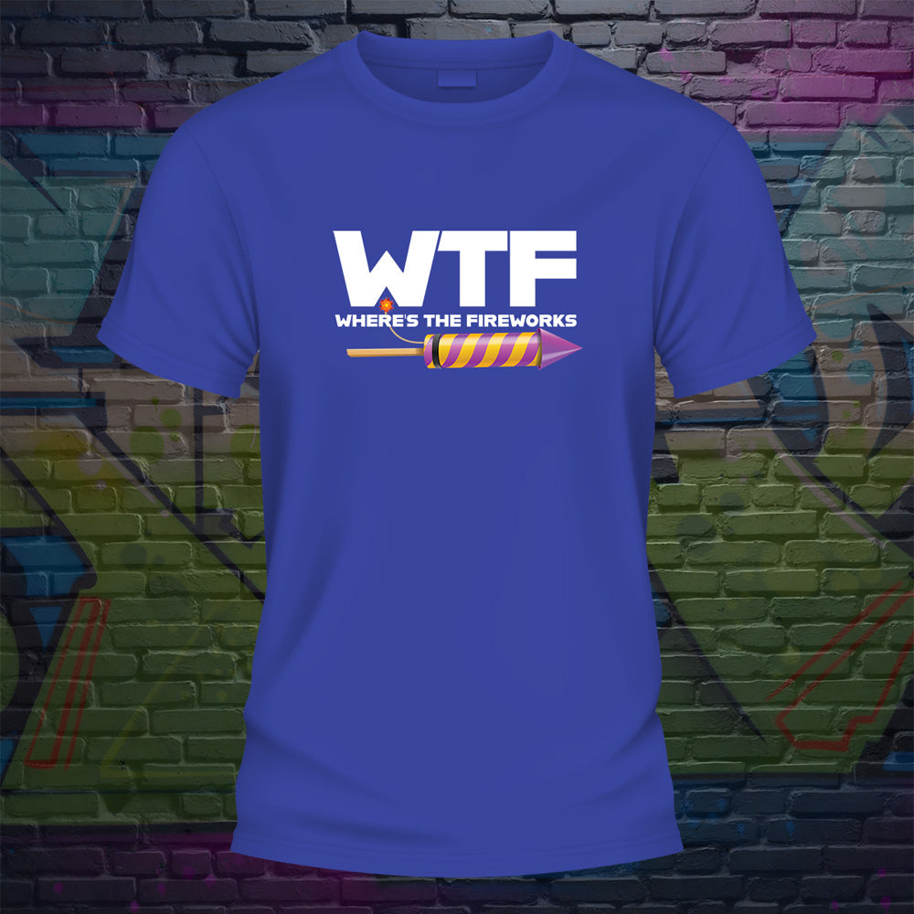 WTF Fireworks Tshirt image 2