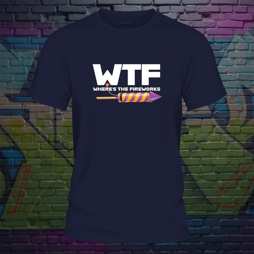 WTF Fireworks Tshirt