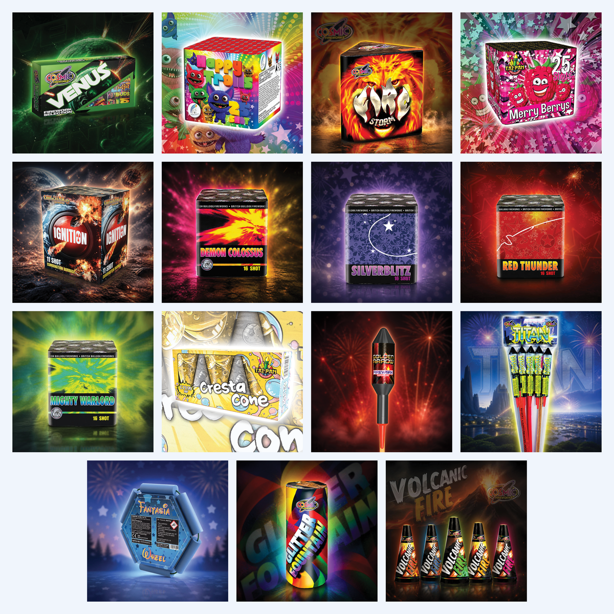 Managers Special #1 - all fifteen fireworks