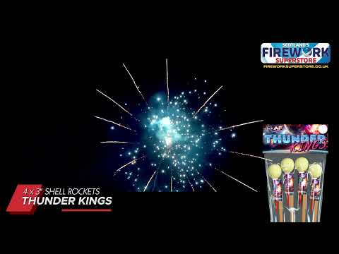 Thunder Kings 3" Shell Rocket Pack image 4
